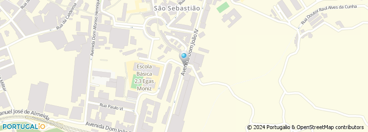 Mapa de Avenida Dom João Iv