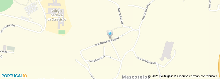 Mapa de Rua Abade de Tagilde