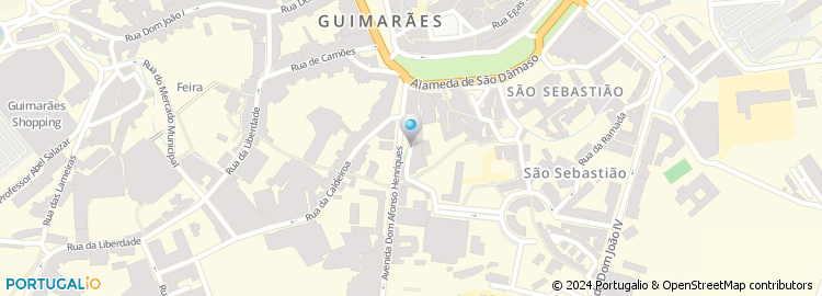 Mapa de Rua Vila Flor