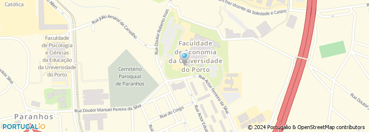 Mapa de Hospital de São João - Consulta Alergologia