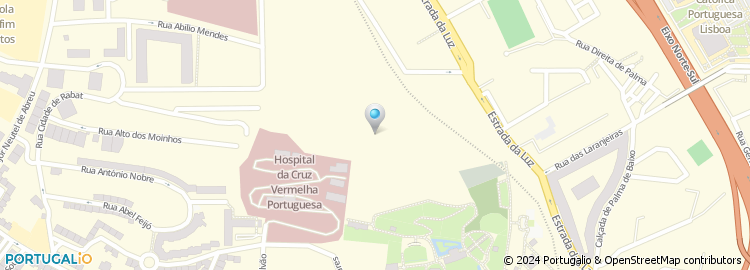 Mapa de Hospital Lusíadas, Lisboa
