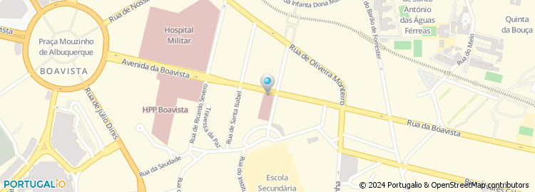 Mapa de Hospital Maria Pia