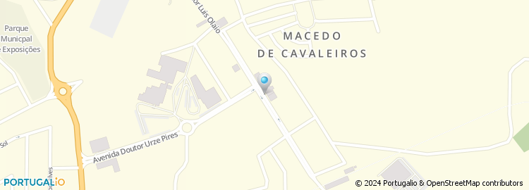 Mapa de Hotel Alendouro, Lda