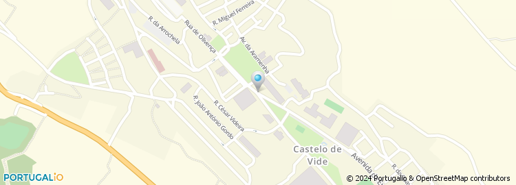 Mapa de Hotel Castelo de Vide