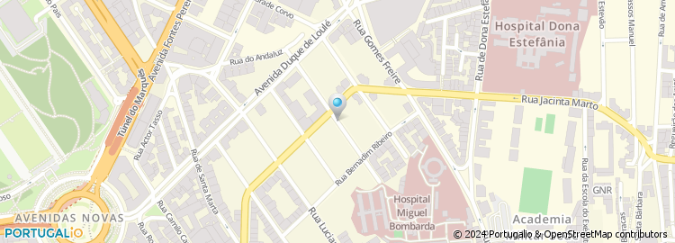 Mapa de Hotel Residencial Caravela