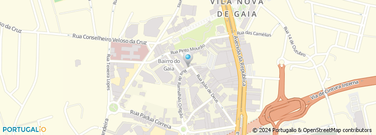 Mapa de Hotel Residencial Vera Cruz
