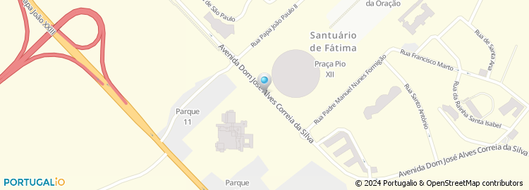 Mapa de Hotel S. José, Fátima