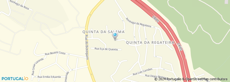 Mapa de Hotel Varais do Douro - Hotelaria Lda