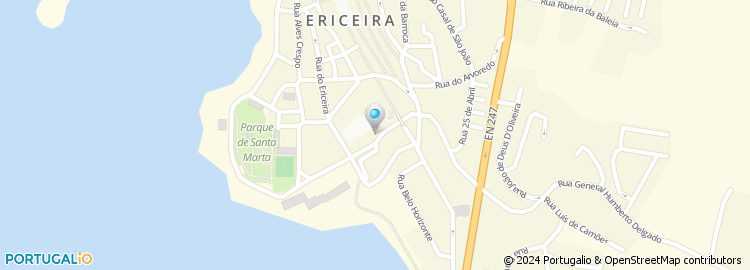 Mapa de Hotel Vila Galé Ericeira