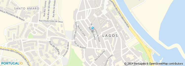 Mapa de HotelVila Galé Lagos