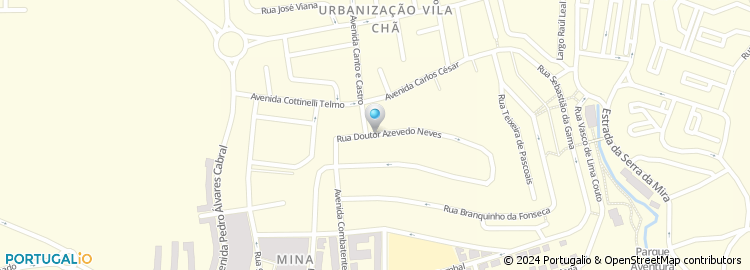 Mapa de Hugo Oliveira, Unip., Lda
