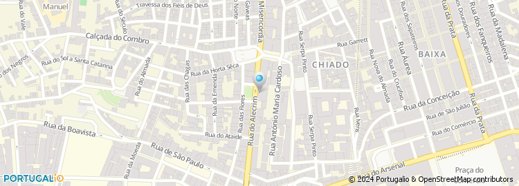 Mapa de IADE, Campus Palácio Quintela