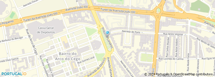 Mapa de IGFCSS - Instituto de Gestão de Fundos de Capitalização da Segurança Social, Lisboa