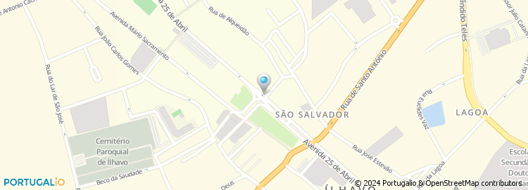 Mapa de Avenida Manuel da Maia