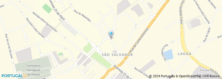 Mapa de Beco 1 à Rua Frederico Cerveira