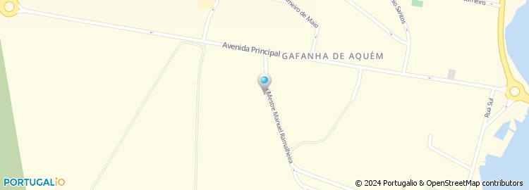Mapa de Rua Mestre Manuel Ramalheira
