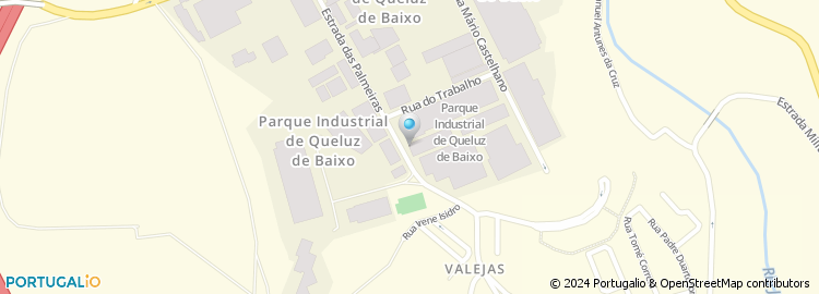 Mapa de Imobiliária de Valejas, Lda
