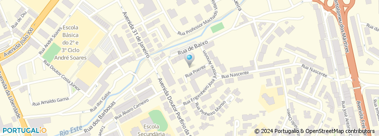Mapa de Instituto da Mobilidade e dos Transportes, Braga