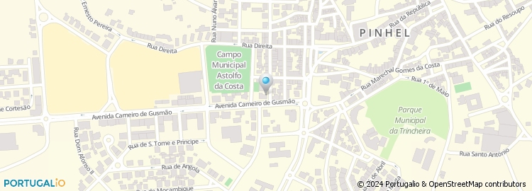 Mapa de Instituto da Segurança Social, Serviço de Atendimento de Figueira de Castelo Rodrigo
