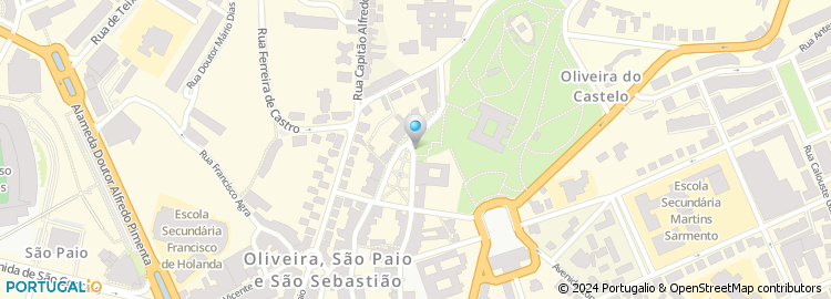 Mapa de Instituto de Segurança Social, Serviço Local de Atendimento de Guimarães