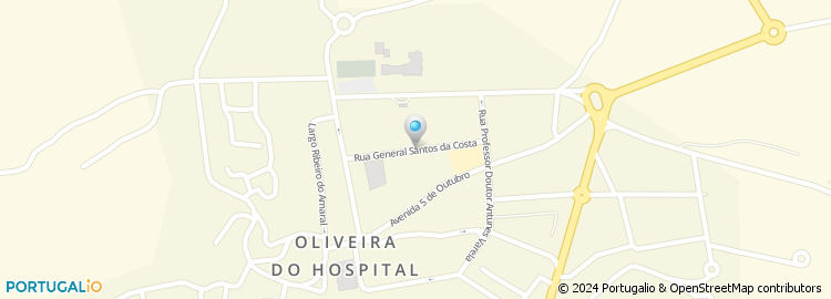 Mapa de Instituto Politecnico Coimbra