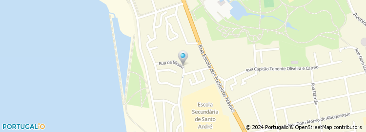 Mapa de Intermarché Contact, Braga 2