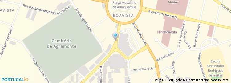 Mapa de Intimissimi, Shopping Cidade do Porto