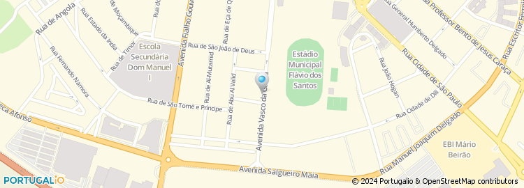 Mapa de Irmãos Varela Crujo - Construtora Imobiliária Lda