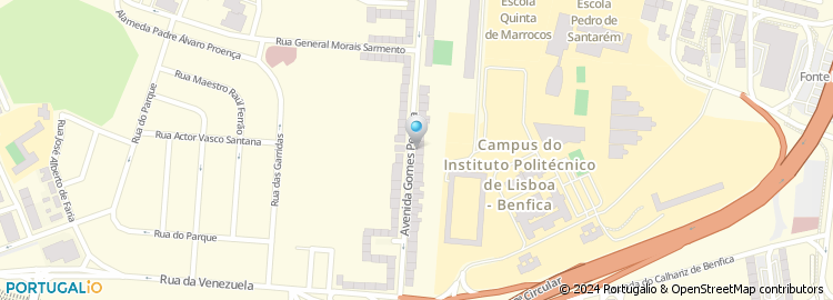 Mapa de Isabel Luís & Teresa Gomes - Psicólogas Clinicas, Lda