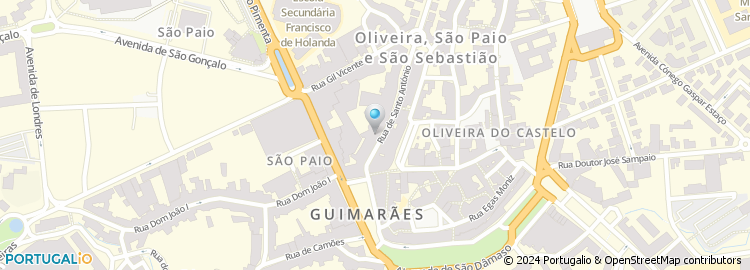 Mapa de Isabel Teixeira, Unipessoal Lda