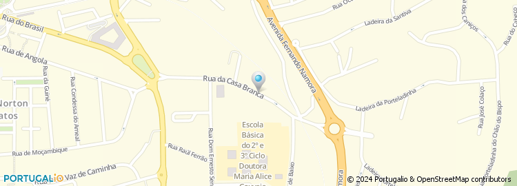 Mapa de Itap, Instituto Técnico Artístico e Profissional de Coimbra