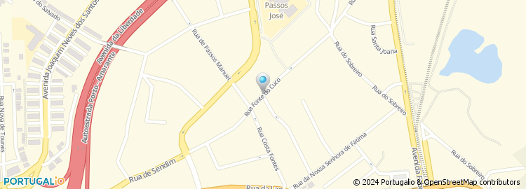 Mapa de J C & Gonzaga - Invest. Imobiliarios, Lda