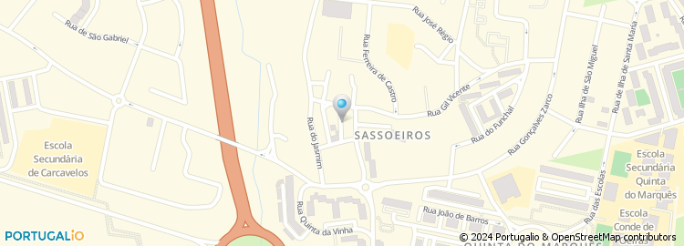Mapa de J Coutinho Vieira, Lda