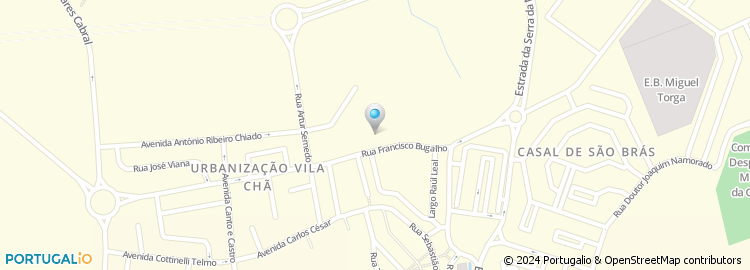 Mapa de Jacinto & Cristina - Comunicação, Lda