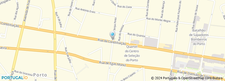 Mapa de Jacinto da Cruz & Lopes, Lda