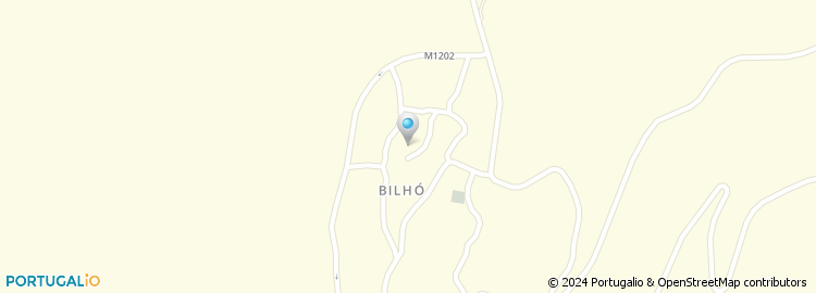 Mapa de Jardim de Infância de Bilhó, Mondim de Basto