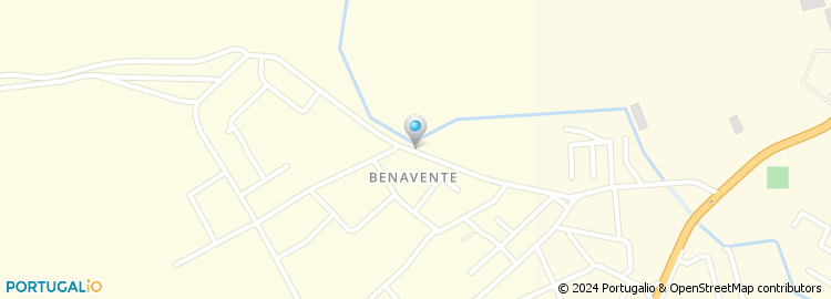Mapa de Jardim de Infância de Foros da Charneca, Benavente