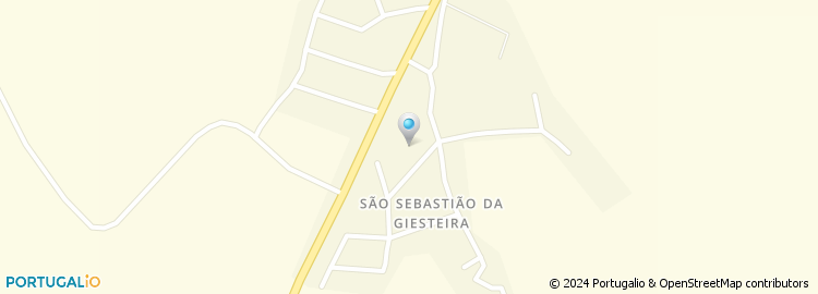 Mapa de Jardim de Infancia de São Sebastião da Giesteira