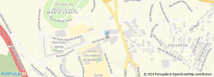 Mapa de Jesus Pereira & Oliveira, Lda