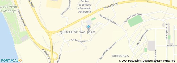 Mapa de João P C Vicente Neves