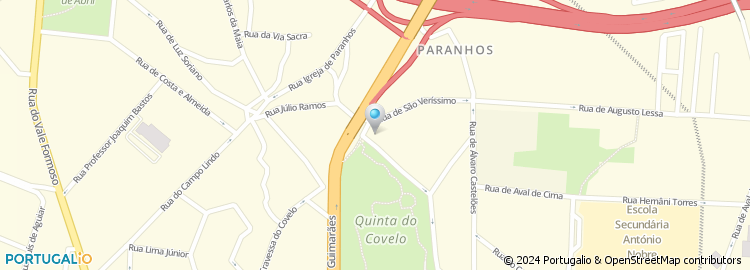Mapa de Joaquim Firmino Freitas, Unipessoal Lda