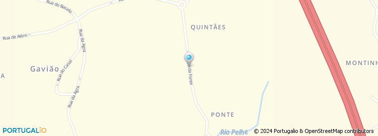 Mapa de Joaquim Rocha Pinheiro