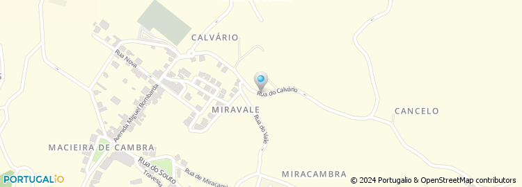 Mapa de JPF Serração de Madeiras, Lda