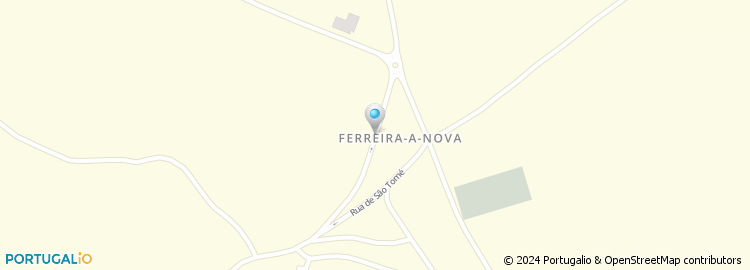 Mapa de Junta de Freguesia de Ferreira-A-Nova