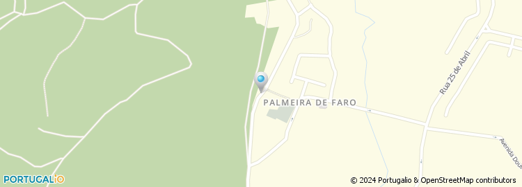 Mapa de Junta de Freguesia de Palmeira de Faro