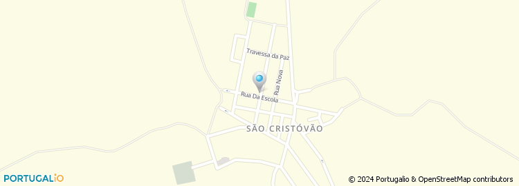 Mapa de Junta de Freguesia de São Cristóvão
