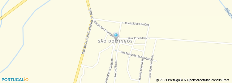 Mapa de Junta de Freguesia de São Domingos