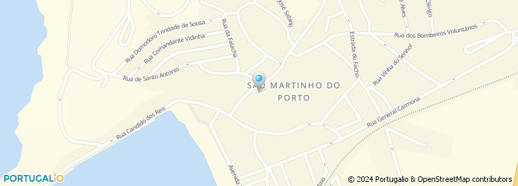 Mapa de Junta de Freguesia de São Martinho do Porto