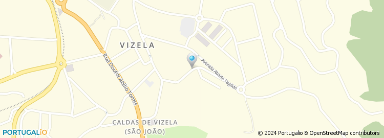 Mapa de Junta de Freguesia de São Miguel das Caldas de Vizela
