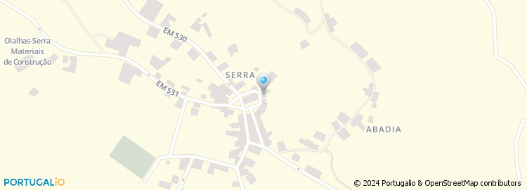 Mapa de Junta de Freguesia de Serra